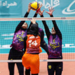 گزارش تصویری دیدار دختران والیبالیست یزدی در مقابل سایپا تهران