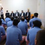 بازدید رئیس کل دادگستری استان یزد از بند بازداشتی های حوادث اخیر