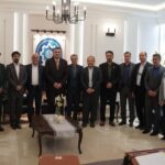 دیدار رئیس دانشگاه آزاد استان یزد با هیت رئیسه دانشگاه فناوری بغداد